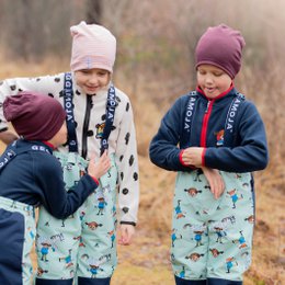 Fleecejack Pippi Langkous Navy