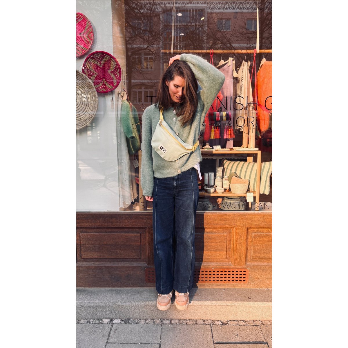 LEY! Sac banane – JAUNE MENTHE