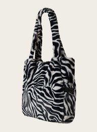 Omay Classic Bag Zebra White