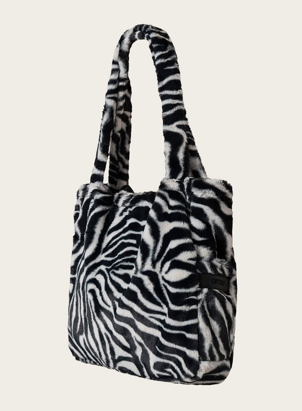 Omay Classic Bag Zebra White