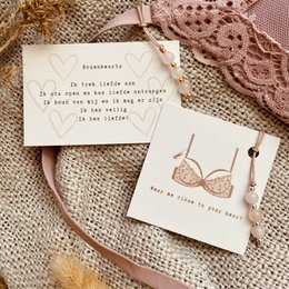 BH vedhæng - Rose Quartz Gemstones