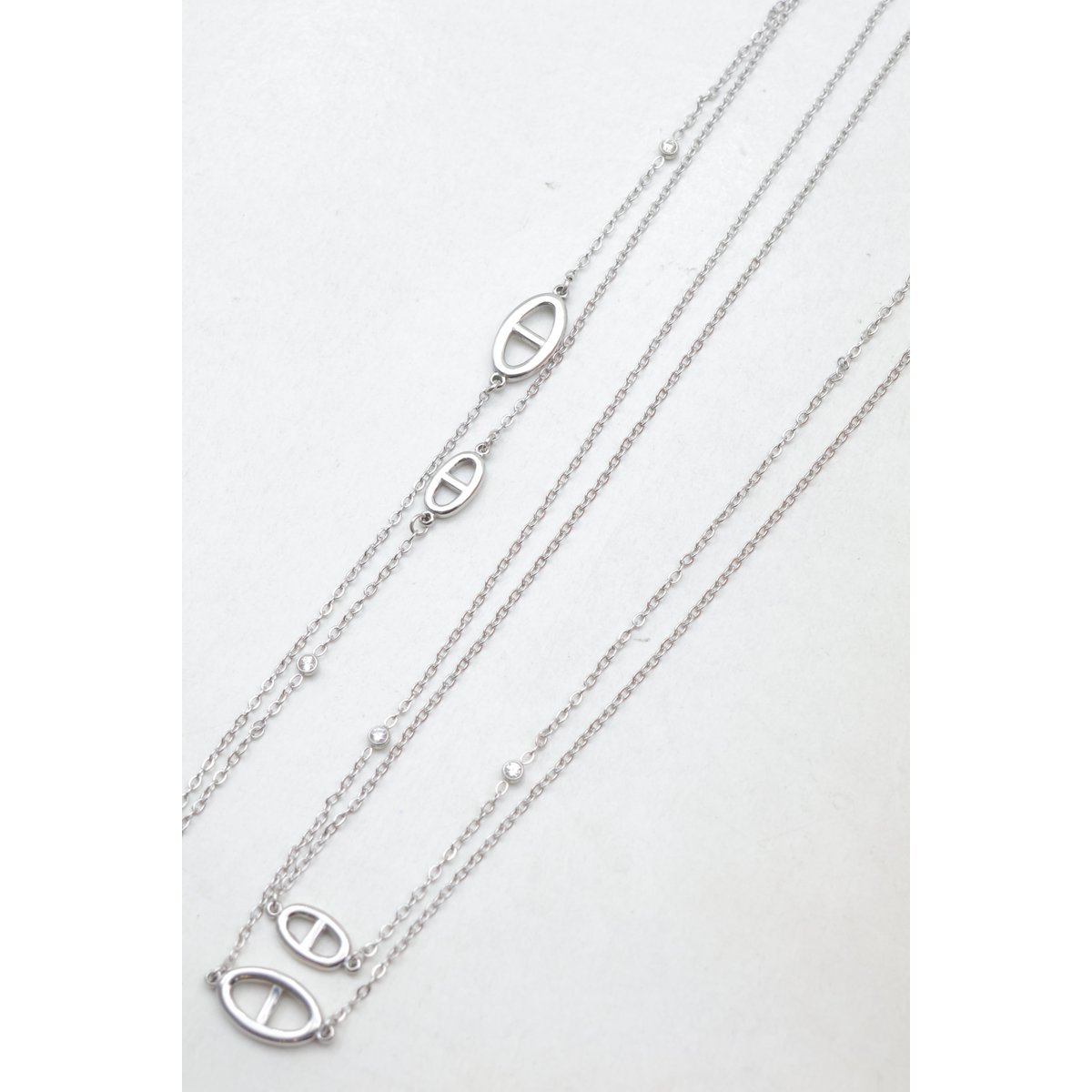 Parure de bijoux en acier inoxydable