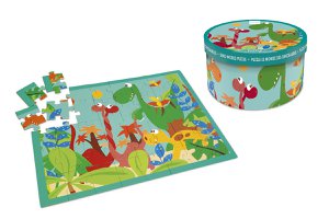 Puzzle - Dino-Welt
