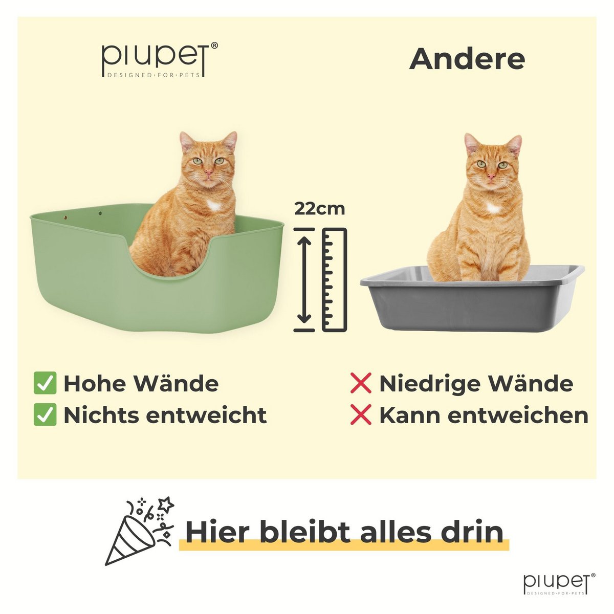 Katzentoilette "Kira"