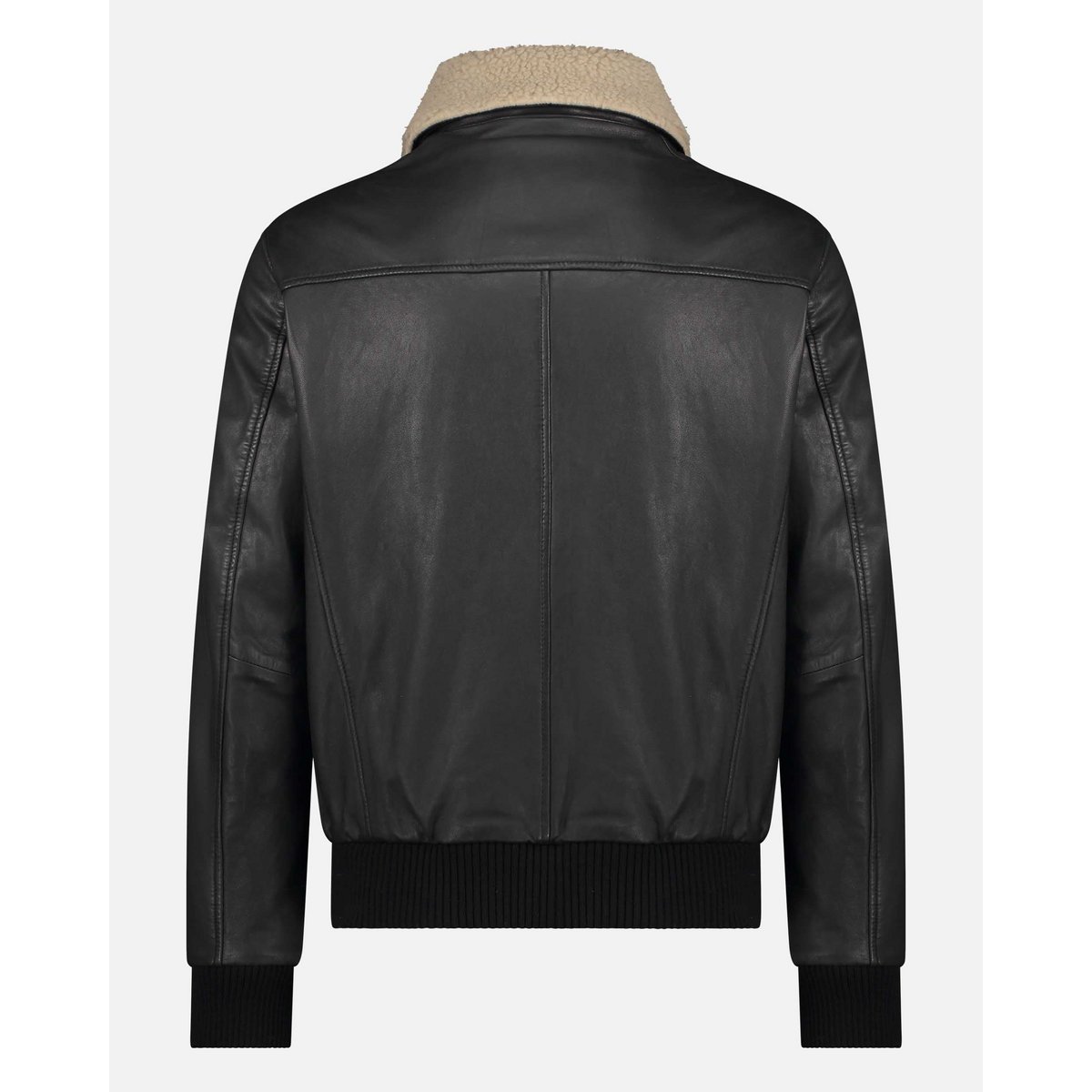 Jackson │ Shearling Leder Bomberjacke