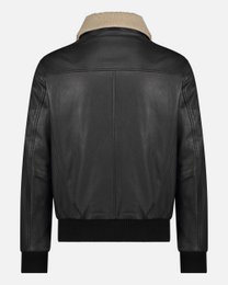 Jackson │ Shearling Leder Bomberjacke