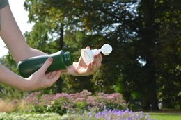 Biodrup Sportflasche biobasiert 500ml Grün