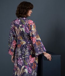 Albornoz Kimono Flora Costera Mermelada de Higos