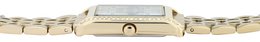 Reloj de mujer JUST WATCH "Ebba" con correa de acero inoxidable, 38 x 24 mm, dorado/blanco