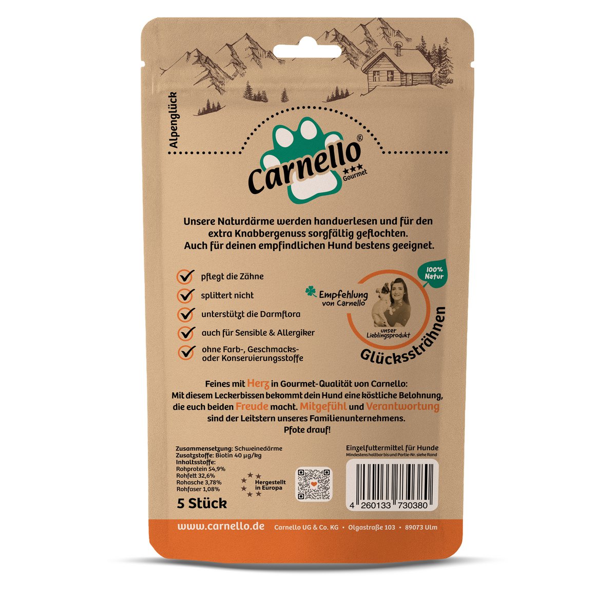 Snack pour chien Lucky Streaks 5 pièces. x25