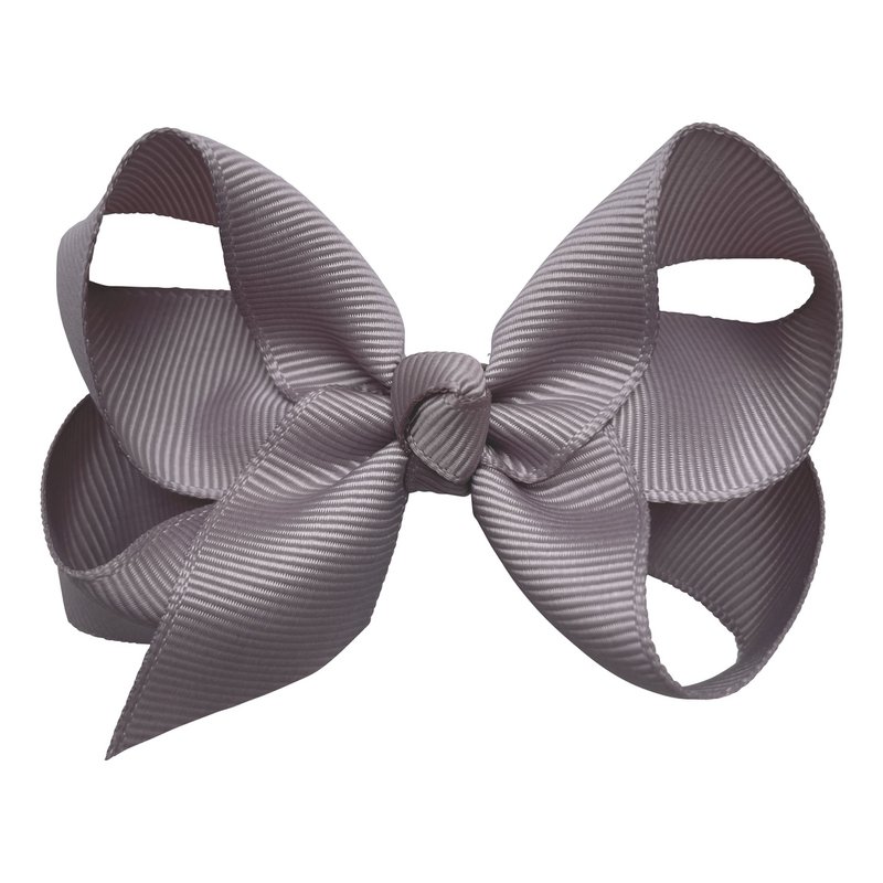 Fiocco per capelli Maxima con clip in marrone chiaro