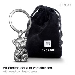 Portachiavi per cani "Cucciolo" - Simpatico ciondolo a forma di cucciolo - Portafortuna e regalo per gli amanti dei cani
