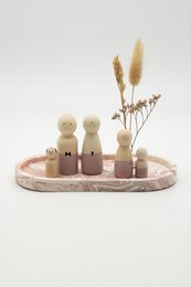 Peg Doll Blush - Tuureluur Trædukke Saml din familie Familiefødsel