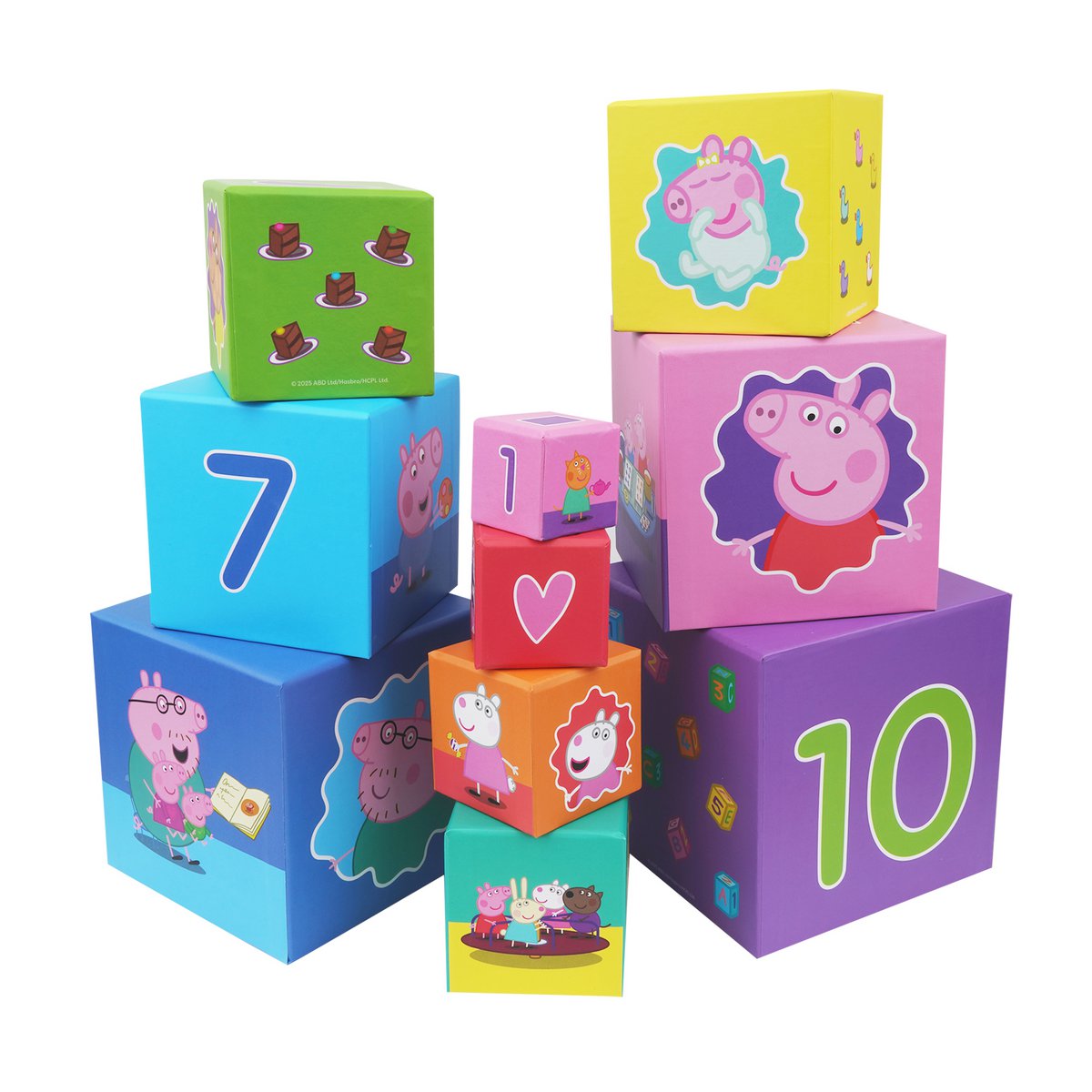 Peppa Pig - Cubes empilables