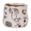 Bloempot Ø 11x10 cm Beige Keramiek Groenten