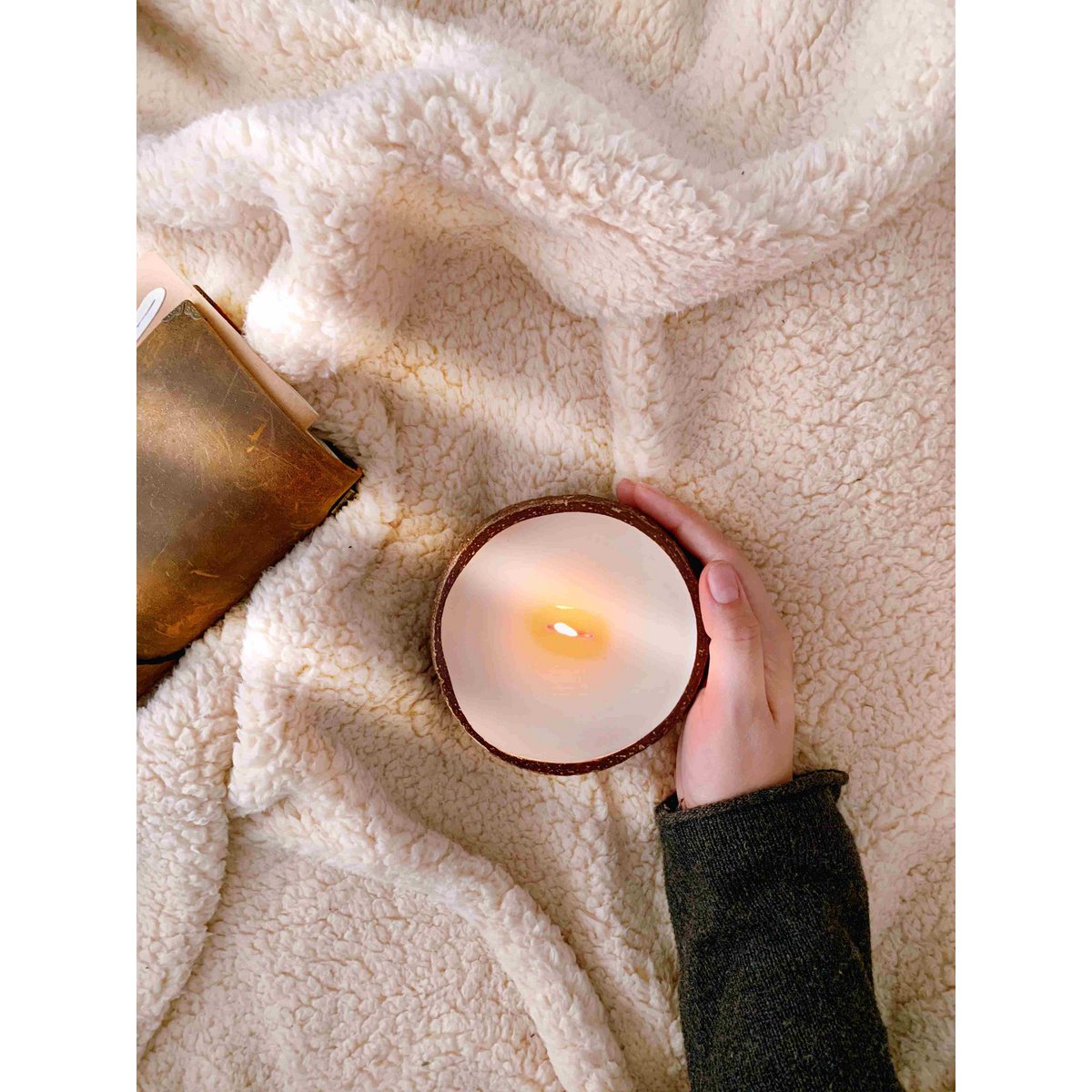 Candle Jasmine scent | 45h of Aromatic candle