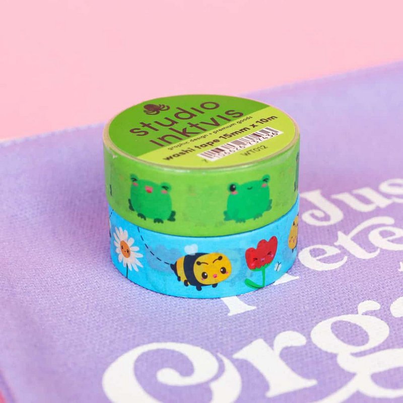Washi tape Kikker