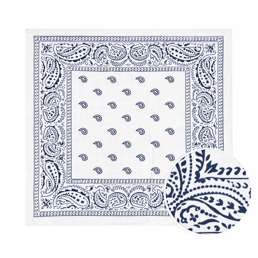 HS Bandana Large Scarf - In 8+ Colors - 110x110 cm – Cashmere Look