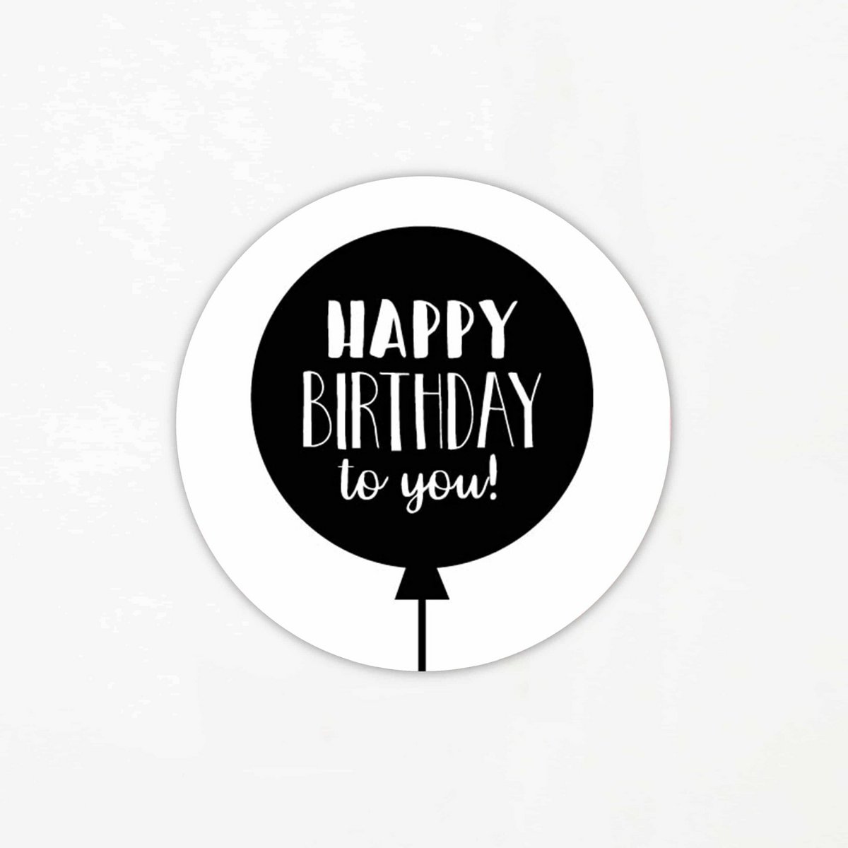 Aufkleber | Alles Gute zum Geburtstag (5 Stück)