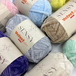 Collezione Velvet Slim Mini, filato Amigurumi (8 matassine)