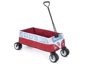 Volkswagen VW T1 Bus faltbarer Trolley – vorne/rot
