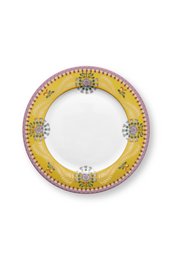 Plate Lily&Lotus Yellow 23cm
