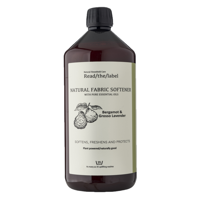 Natural Fabric Softener – Bergamot & Grosso Lavender 1000ml