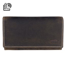 Large Buffalo Leather Wallet with Flap - 3 Colours - Arrigo