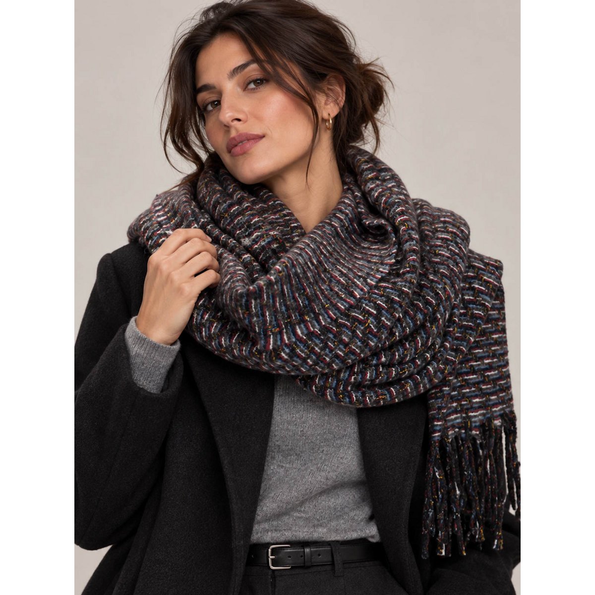 Christmas Gift | Soft Winter Scarf with Cashmere-Like Feel, art. 252903