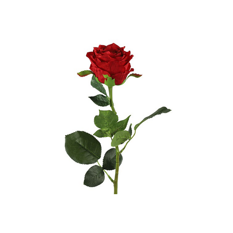 Kunstbloem Rosa rood- L8B8H70CM