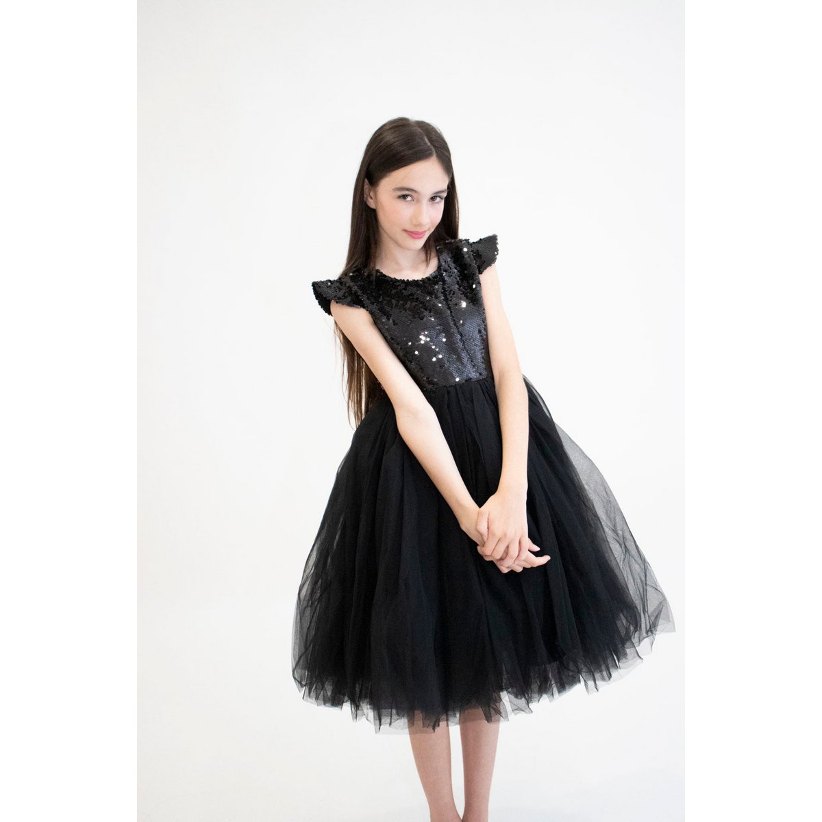 FIONA Ceremony dress Black - Size 150cm (9/10 years)