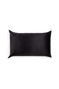 Black 100% Silk Pillowcase