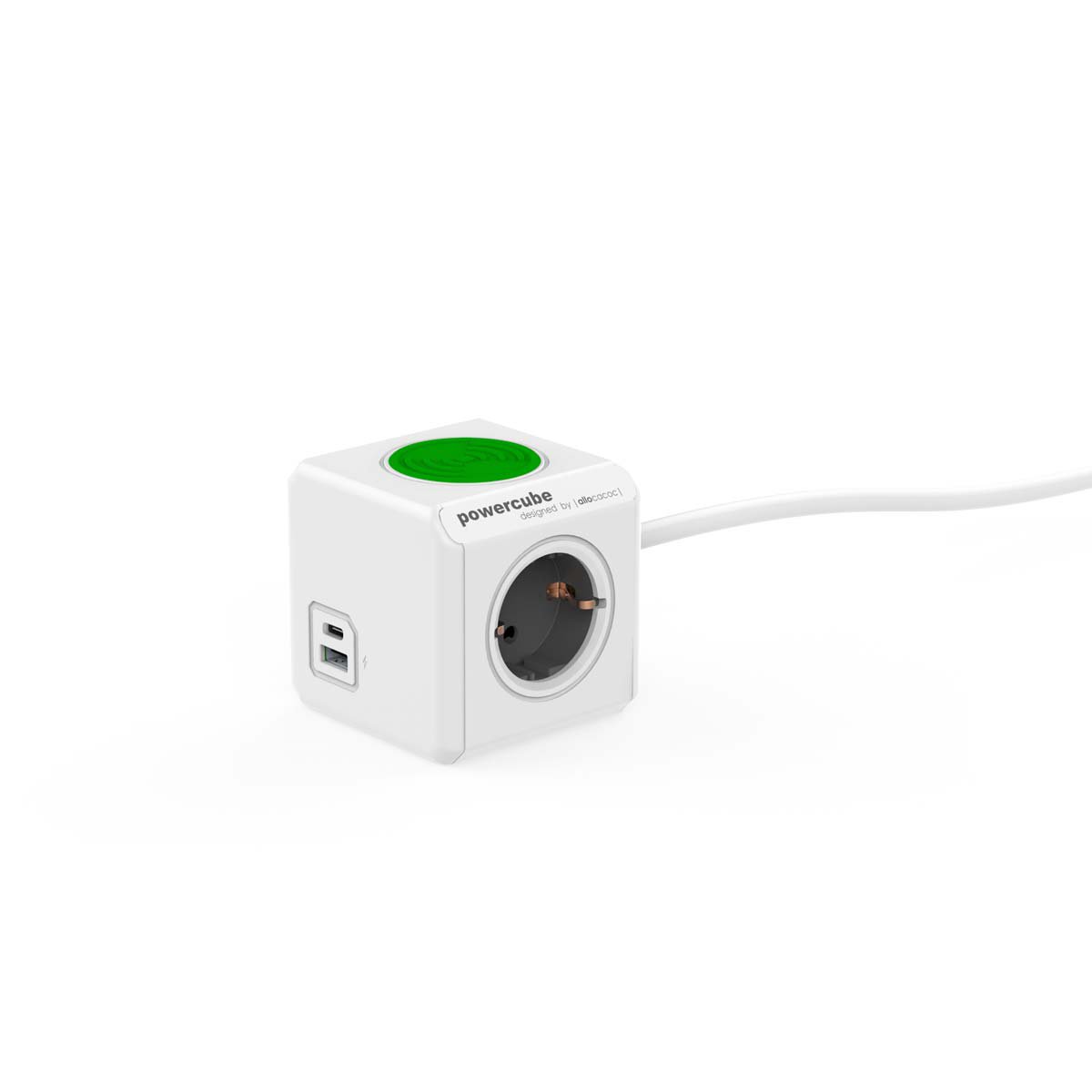 PowerCube uitgebreide USB A+C draadloze oplader