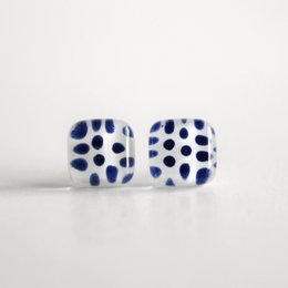 Cufflinks with pine tree design, a unique gift for men.