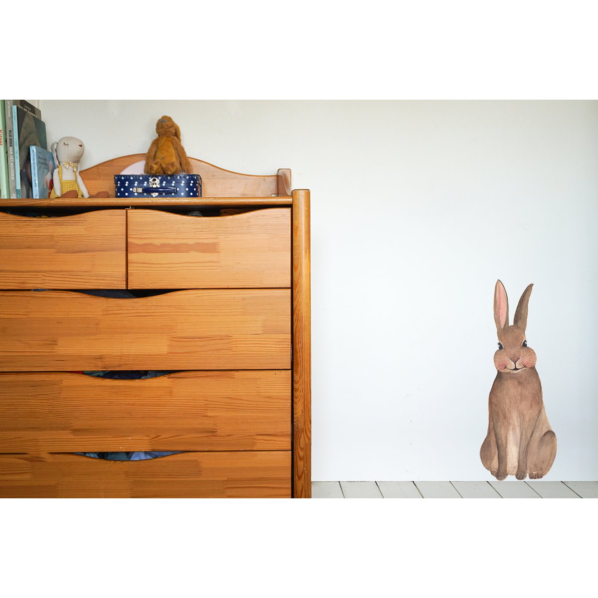 Wall sticker rabbit L