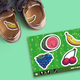 Frutta - Adesivi per scarpe