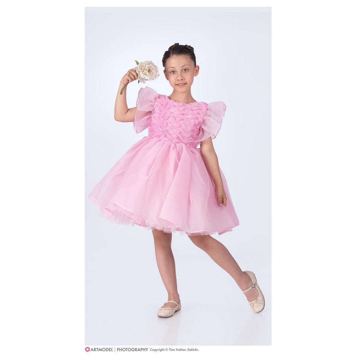 Kinderkleid 4-12y.