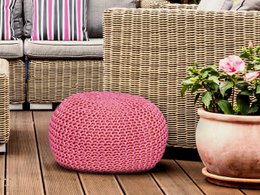 Pouf outdoor ø55cm Sitzpouf Terrasse Pool Garten