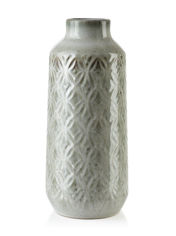 YARINE BEIGE Vase 8XH37,5CM