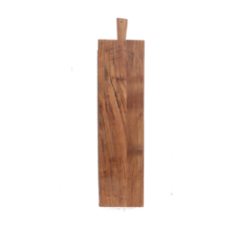 Drewniana deska do serwowania z drewna wiejskiego o średnicy 90 cm