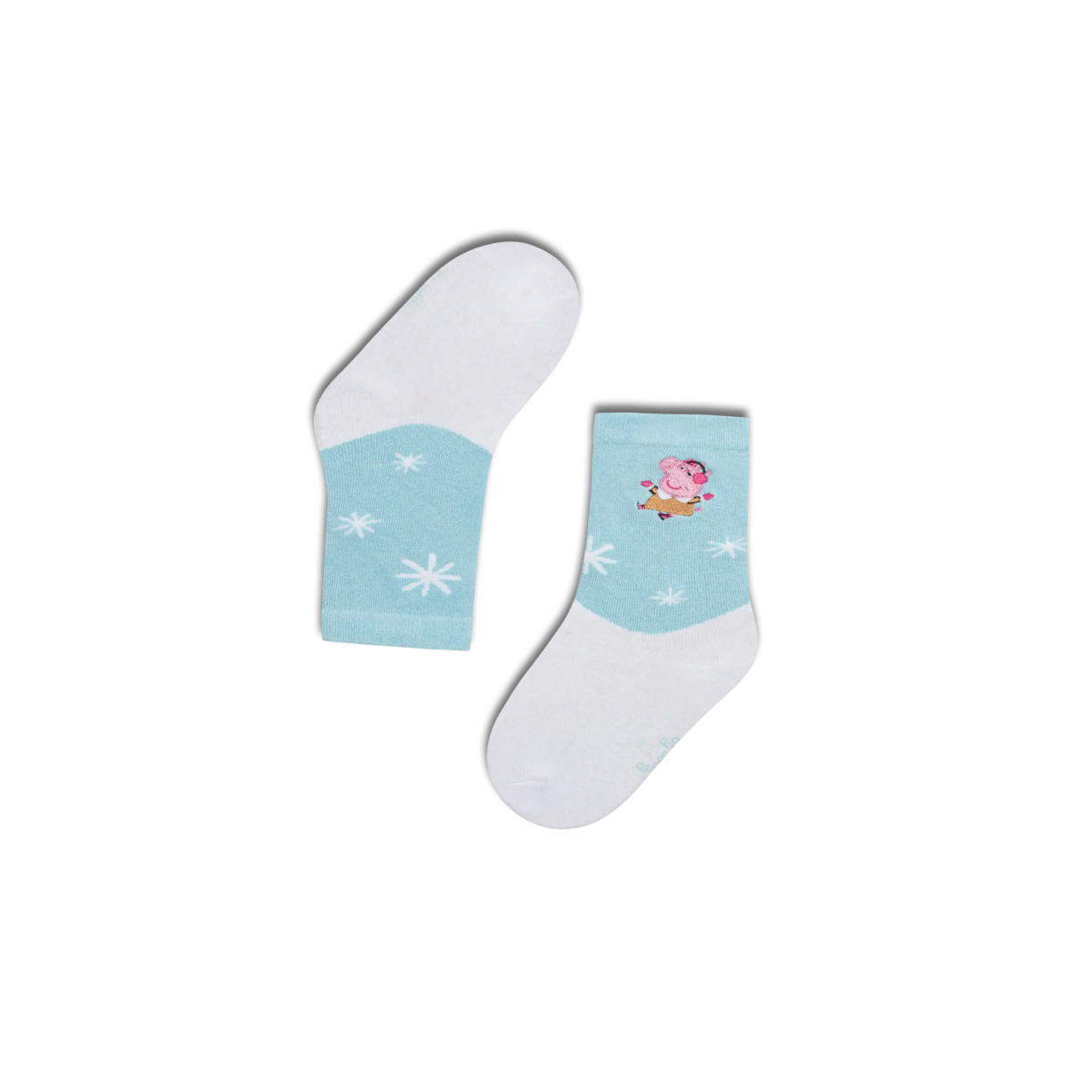 koaa – Peppa Wutz « Winter Time » – Easy Chaussettes bleu/blanc