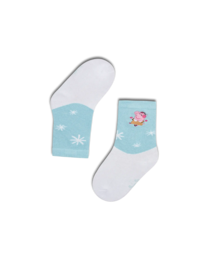 koaa – Peppa Wutz « Winter Time » – Easy Chaussettes bleu/blanc