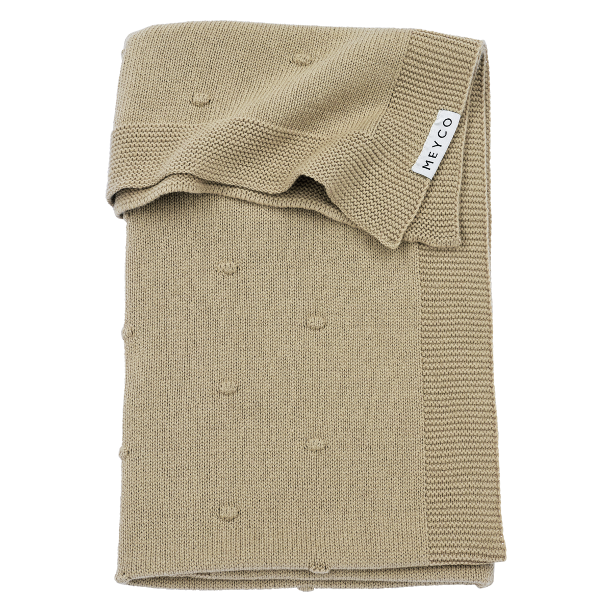 Deken Mini Noeuds Sable 100x150cm