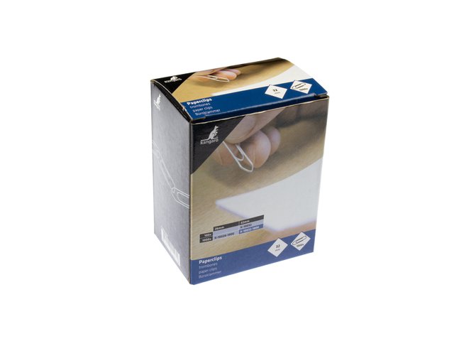 Clips Kangaro 26 mm angular caja 1000ud galvanizados
