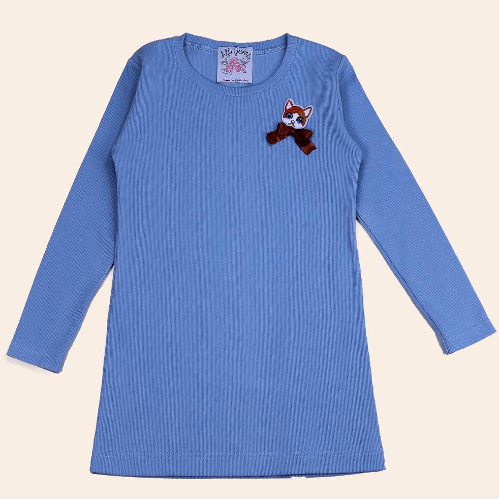Kinderjurk effen | Lily