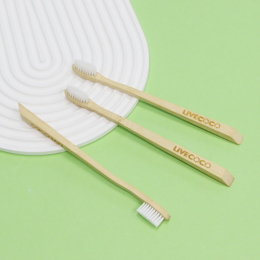 Brosse à dents en bambou (poils d'huile de ricin pour enfants)