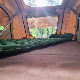 Inflatable Roof Tent Camping Mattress - Comfort & Space Saving