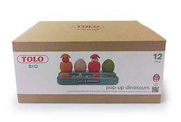 Dinosauri giocattoli bio-pop-up tolo per 1-2 anni