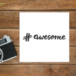 Little Note "#awesome"