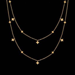 Luam - Stern-Halskette Gold